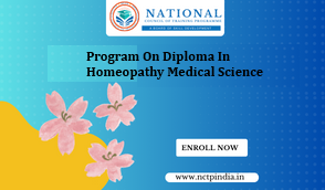 Program On Diploma In Homeopathy Medical Science